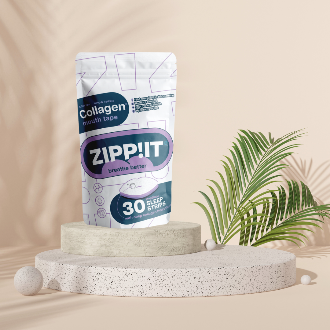 Zippit collagen mouth tape product range